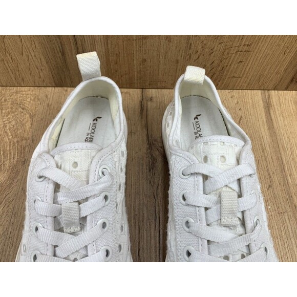 Koolaburra By UGG Kellen Shoes Women's 7.5 Off White Casual Low Sneakers 1097329 - Picture 8 of 16